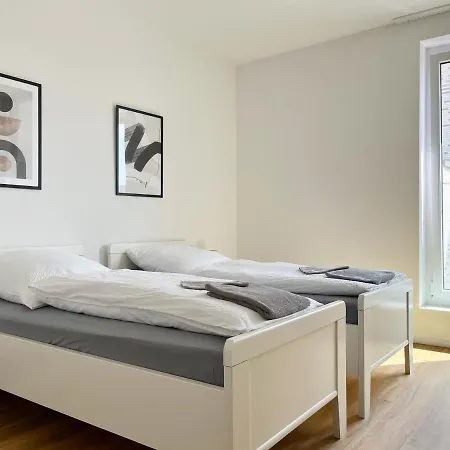 Moderne Im Herzen Der Stadt I Private Tiefgarage Mit Ladesaeulen Apartmán