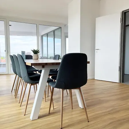 Moderne Im Herzen Der Stadt I Private Tiefgarage Mit Ladesaeulen Apartmán