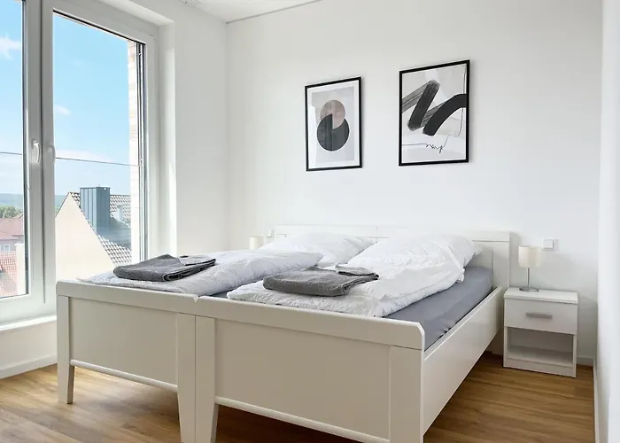 Apartment Moderne Im Herzen Der Stadt I Private Tiefgarage Mit Ladesäulen I Home2share *