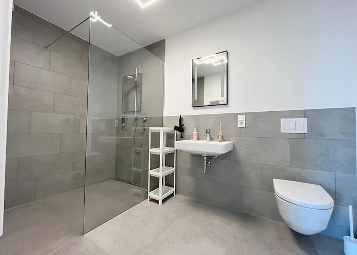 Moderne Im Herzen Der Stadt I Private Tiefgarage Mit Ladesäulen I Home2share Apartment Ibbenbüren