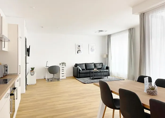 Moderne Im Herzen Der Stadt I Private Tiefgarage Mit Ladesaeulen I Home2share Appartement Ibbenbüren